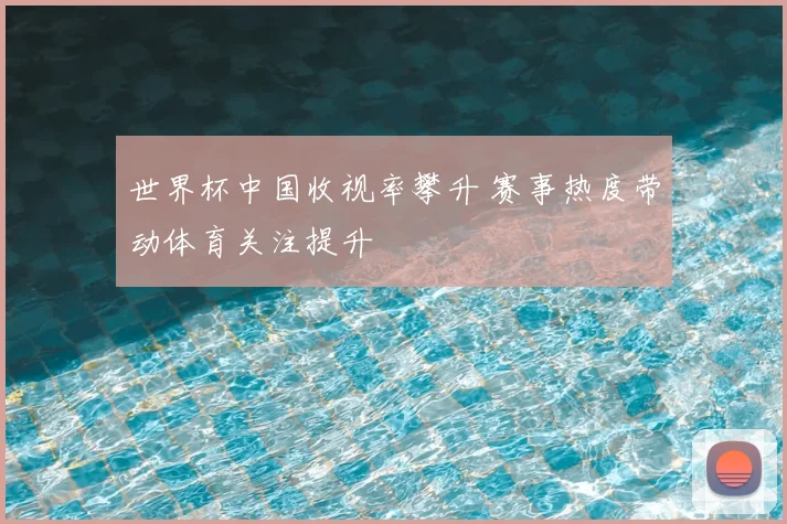 世界杯中国收视率攀升 赛事热度带动体育关注提升
